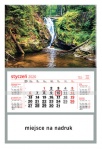 Kalendarz jednodzielny 2021 Wodospad Szklarki