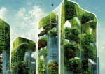 Kalendarz jednodzielny na rok 2025 Zielona architektura