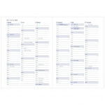 Kalendarz książkowy A5 na rok 2024 Kalendarze książkowe A5-219 (zdjęcie 2)