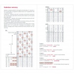 Kalendarz książkowy A6 na rok 2024 Kalendarze książkowe A6-013
