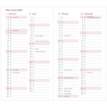 Kalendarz książkowy A6 na rok 2024 Kalendarze książkowe A6-016 (zdjęcie 3)