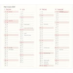Kalendarz książkowy na rok 2024 Kalendarze książkowe A6-024 (zdjęcie 2)