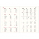 Kalendarz książkowy B5 na rok 2024 Kalendarze książkowe B5-032 (zdjęcie 3)