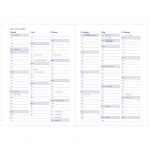 Kalendarz książowy B5 na rok 2024 Kalendarze książkowe B5-056 (zdjęcie 2)