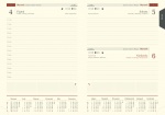 Kalendarz książkowy dzienny 2019 Kalendarze książkowe B5-17 (zdjęcie 1)
