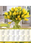 Kalendarz planszowy 2019 Bukiet tulipanów
