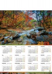 Kalendarz planszowy 2019 Leśny potok