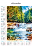 Kalendarz planszowy 2021 Leśny potok