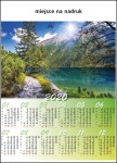 Kalendarz planszowy 2021 Tatry