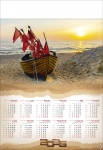 Kalendarz planszowy 2025 Bałtyk