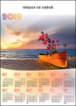 Kalendarz planszowy A1 2019 Bałtyk