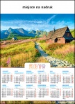 Kalendarz planszowy A1 2019 Hala Gąsienicowa