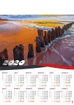 Kalendarz planszowy A1 2021 Bałtyk