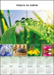 Kalendarz planszowy A1 2021 Harmonia