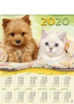 Kalendarz planszowy A1 2021 Przyjaciele