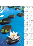Kalendarz planszowy A1 2021 Zen