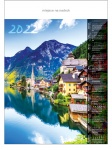 Kalendarz planszowy A1 2023 Alpejskie jezioro