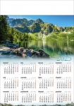 Kalendarz planszowy A1 2025 Morskie Oko