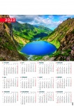 Kalendarz planszowy A1 na rok 2024 Dolina Rybiego Potoku