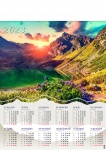Kalendarz planszowy A1 na rok 2024 Pod Kościelcem