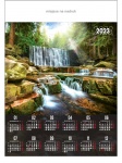 Kalendarz planszowy A1 na rok 2024 Wodospad w Karpaczu