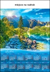 Kalendarz planszowy B1 2019 Tatry
