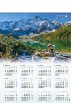 Kalendarz planszowy B1 2019 Tatrzańskie jezioro