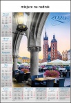 Kalendarz planszowy B1 2021 Kraków