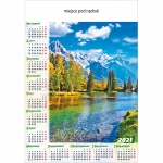 Kalendarz planszowy B1 2021 Alpy