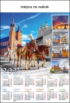 Kalendarz planszowy B1 2021 Polska