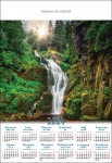 Kalendarz planszowy B1 2025 Wodospad Kamieńczyka