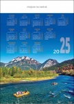 Kalendarz planszowy A1 2025 Dunajec