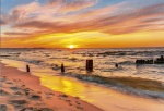 Kalendarz trójdzielny 2019 Bałtycka plaża