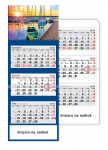 Kalendarz trójdzielny 2019 Mazurska marina (zdjęcie 1)