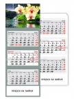 Kalendarz trójdzielny 2019 Orchidea (zdjęcie 1)
