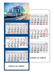 Kalendarz trójdzielny 2019 Truck (zdjęcie 1)