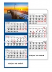 Kalendarz trójdzielny 2021 Molo w Sopocie (zdjęcie 1)