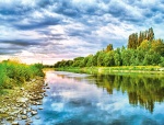 Kalendarz trójdzielny 2021 Polskie rzeki i jeziora (zdjęcie 2)