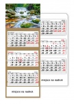Kalendarz trójdzielny 2021 Wodospad w Karpaczu