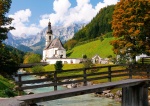 Kalendarz trójdzielny 2023 Alpejski kościółek