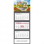 Kalendarz trojdzielny 2023 Polska (zdjęcie 2)