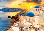 Kalendarz trójdzielny 2023 Santorini