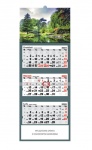 Kalendarz trójdzielny 2025 Park (zdjęcie 1)