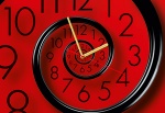 Kalendarz trójdzielny zegar Spirala czasu