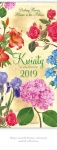 Kalendarz wieloplanszowy 2019 Kwiaty w malarstwie (zdjęcie 1)