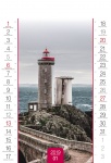 Kalendarz wieloplanszowy 2019 Latarnie morskie (zdjęcie 9)