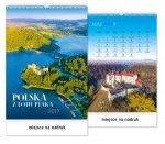 Kalendarz wieloplanszowy 2019 Polska z lotu ptaka (zdjęcie 1)
