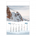 Kalendarz wieloplanszowy na rok 2024 Alpy (zdjęcie 4)
