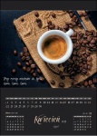 Kalendarz wieloplanszowy na rok 2024 Kawa