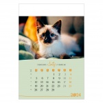 Kalendarz wieloplanszowy na rok 2024 Koty (zdjęcie 4)